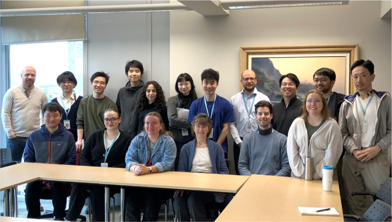 BCCancer Christianラボのメンバーと共に
